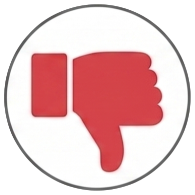 Thumbs down